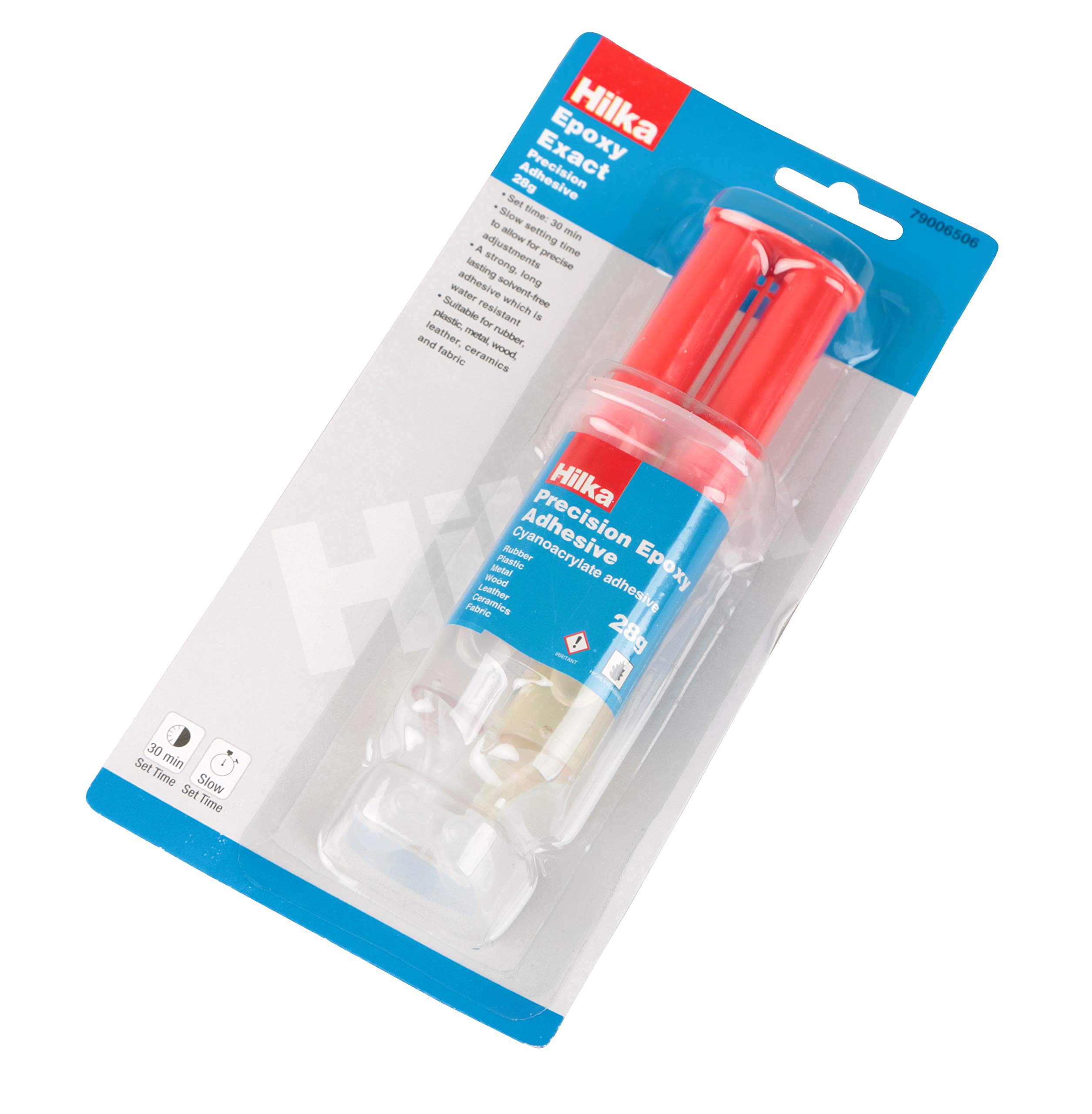 Hilka Tools Precision Epoxy Adhesive 28G - Blue 5013433955262