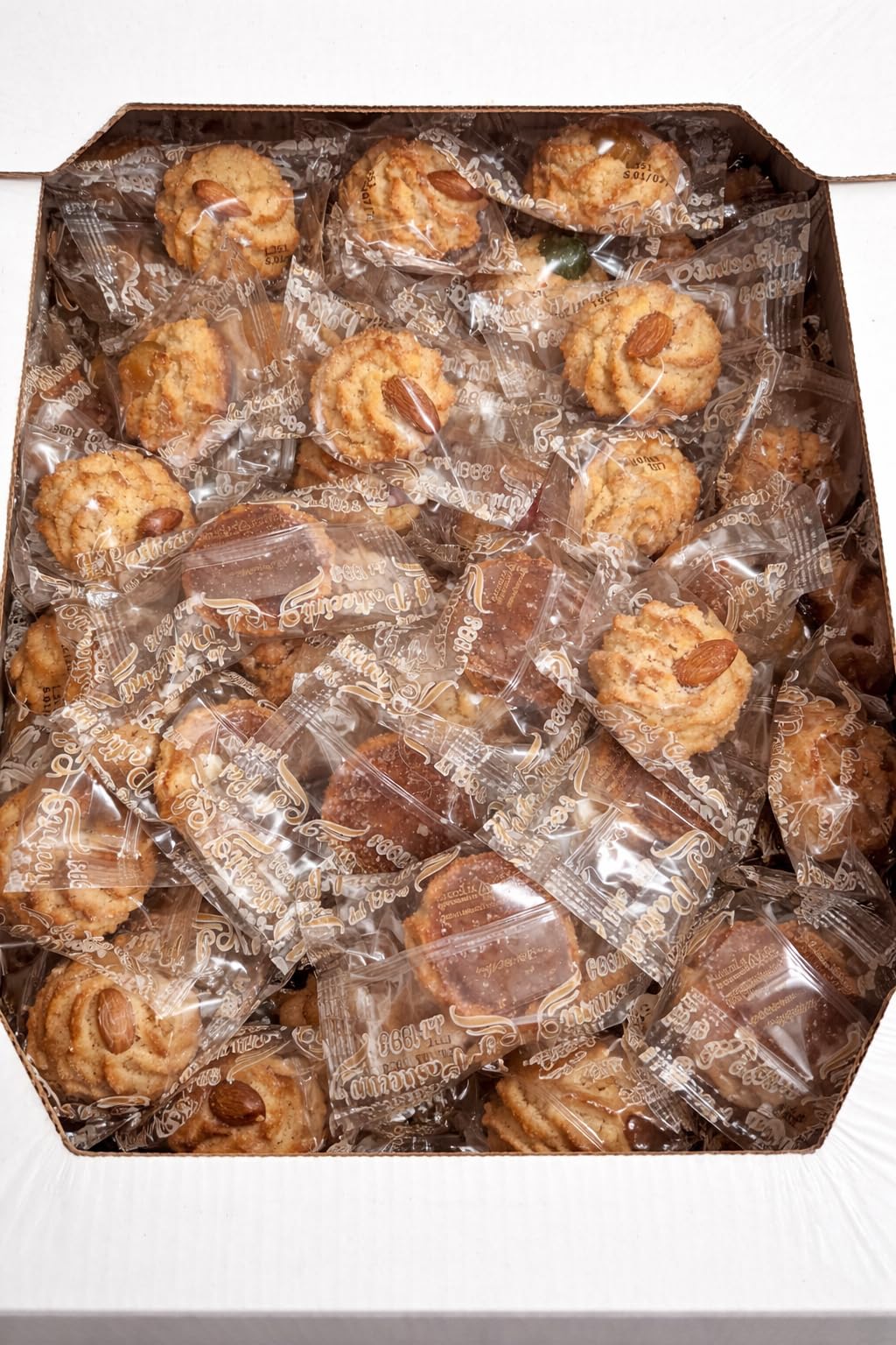 Dessert da Forno Assortiti in Monoporzione 2 kg, Dolci Incartati Singolarmente Ideali per Colazione, Merenda, Buffet, Bar, Hotel, Uffici e Ristorazione