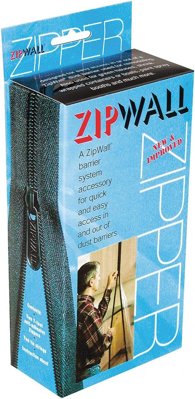 Zipwall Standard SelfAdhesive Zipper, 2 PK Sports & Outdoors