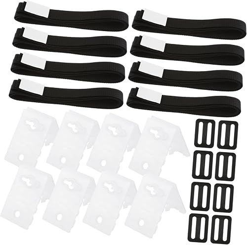Solar Cover Reel Attachment Set with Cord Plates and Nylon Straps