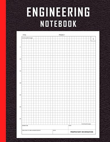 Engineering Notebook: Engineer Lab Quadrille Graph Paper - Math Space Science Technology Engineering Math Physics, Graph Paper Composition Notebook, ... Engineer, Architect, Designer, Scientist…