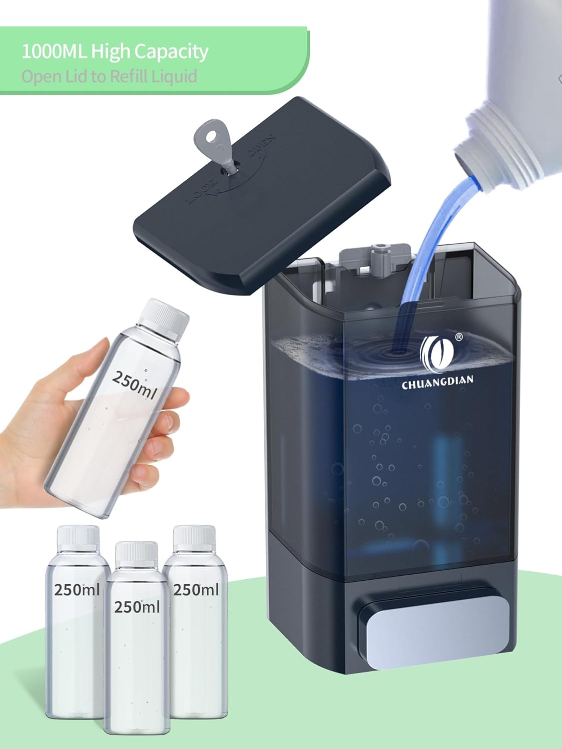 Wall Soap Dispenser & Tabletop Napkin Dispenser for Restaurant
