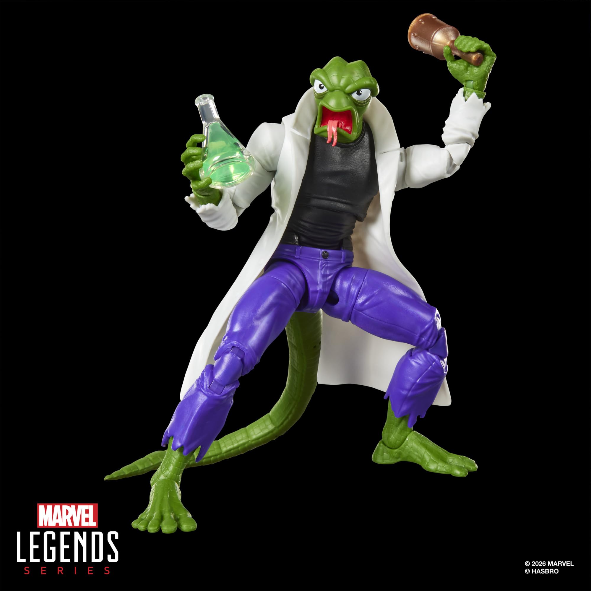 Hasbro Marvel Legends Series Spider-Man / Jaszczurka/Electro kolekcjonerska figurka 15 cm G2100 autentyczna