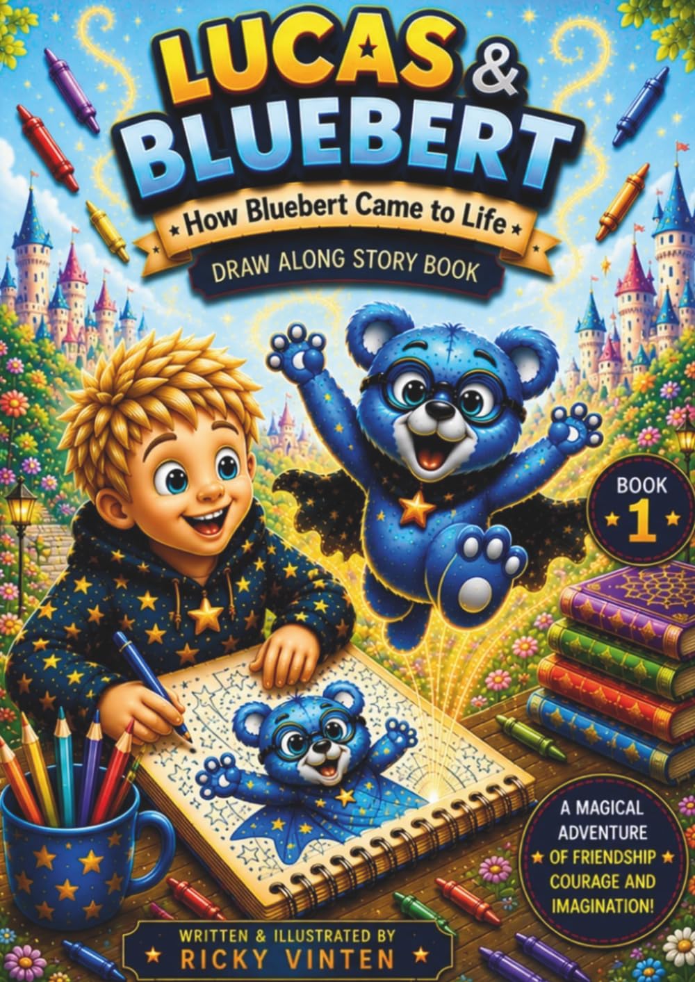 Lucas & Bluebert: How Bluebert Came To Life (Lucas & Bluebert Adventure Book Series)