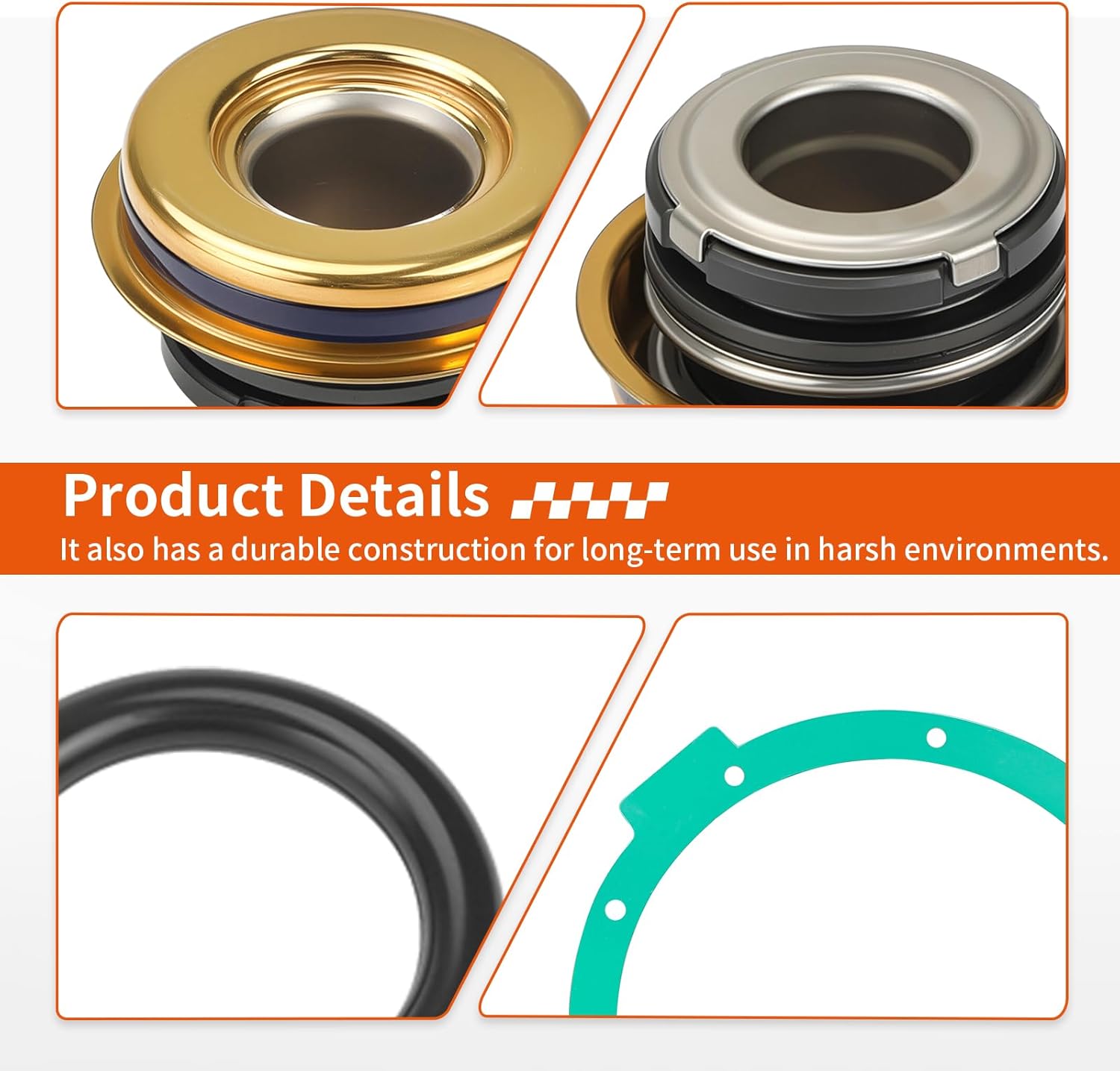 Water Pump Repair w/Seal Gasket Kit For Polaris Sportsman Scrambler 850 1000 XP 2009-2025 5412954 3610136