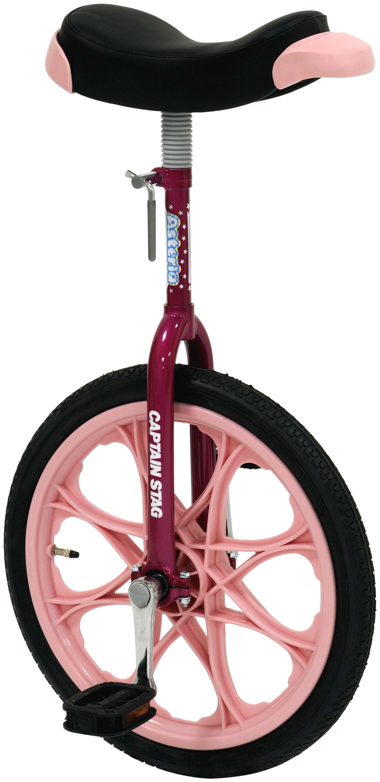 Amazon | キャプテンスタッグ アステリア一輪車16インチ ピンク  