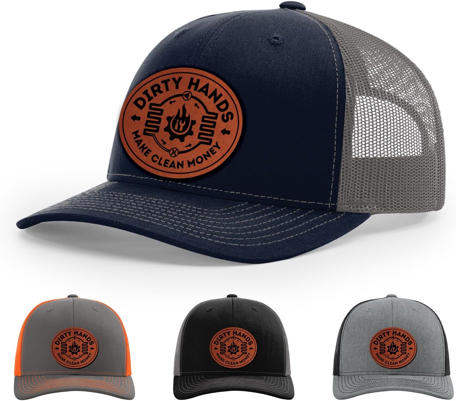 HVAC Technician, Dirty Hands Make Clean Money, Fathers Day, HVAC Tech Hat