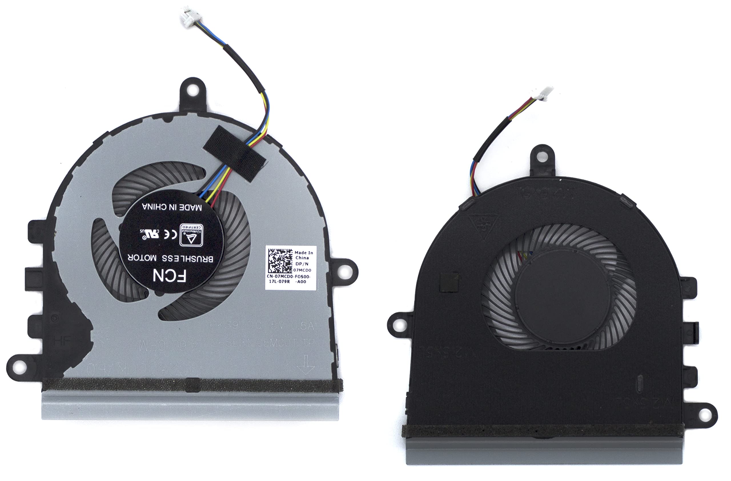 Ventola Di Raffreddamento CPU Per Laptop Dell Inspiron 15 5570 5575 – Ricambio Originale, Dissipazione Efficace E Silenziosa