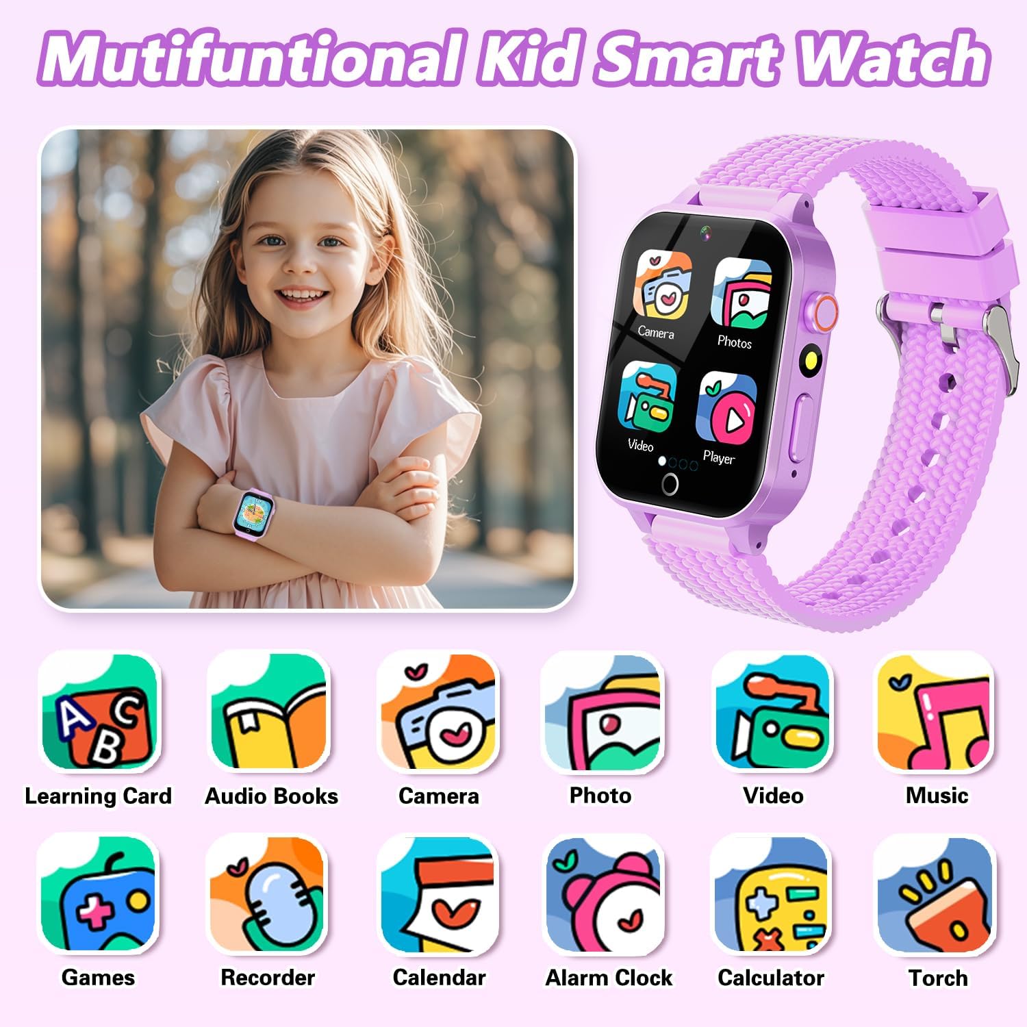 The Ultimate Smart Watch for Kids: Fun, Education, and Adventure Await!