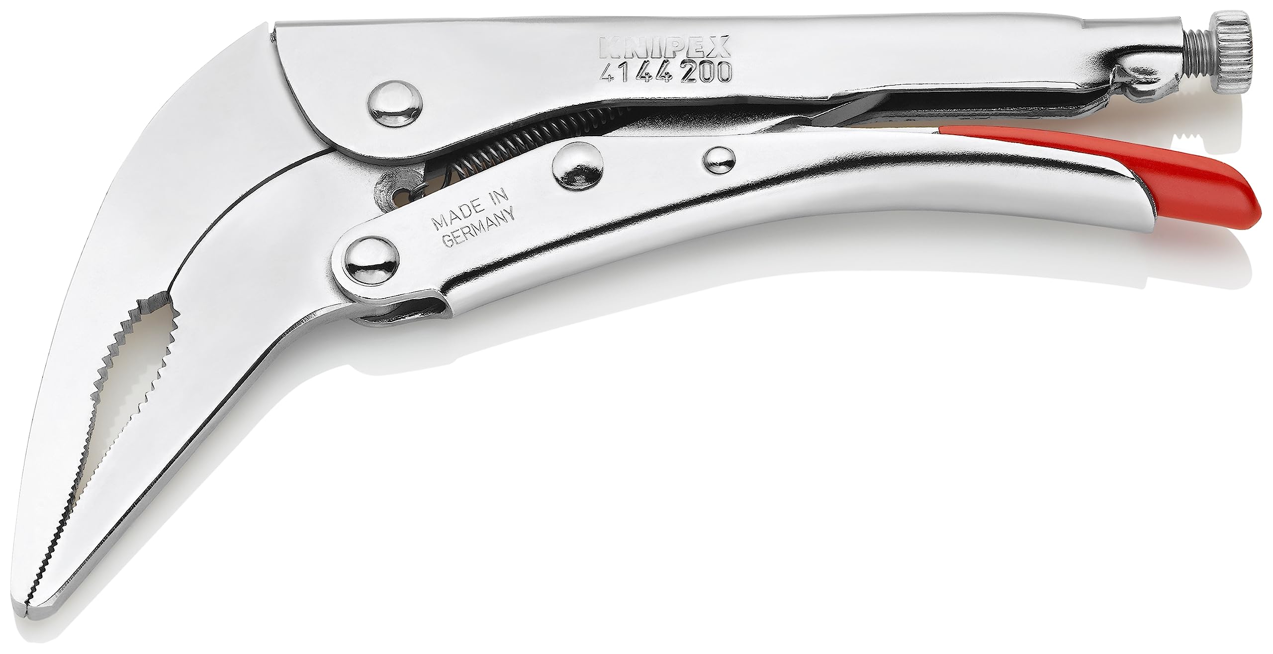 Knipex Tools 41 44 200 - Alicates de agarre de punta larga en ángulo de 8 pulgadas,