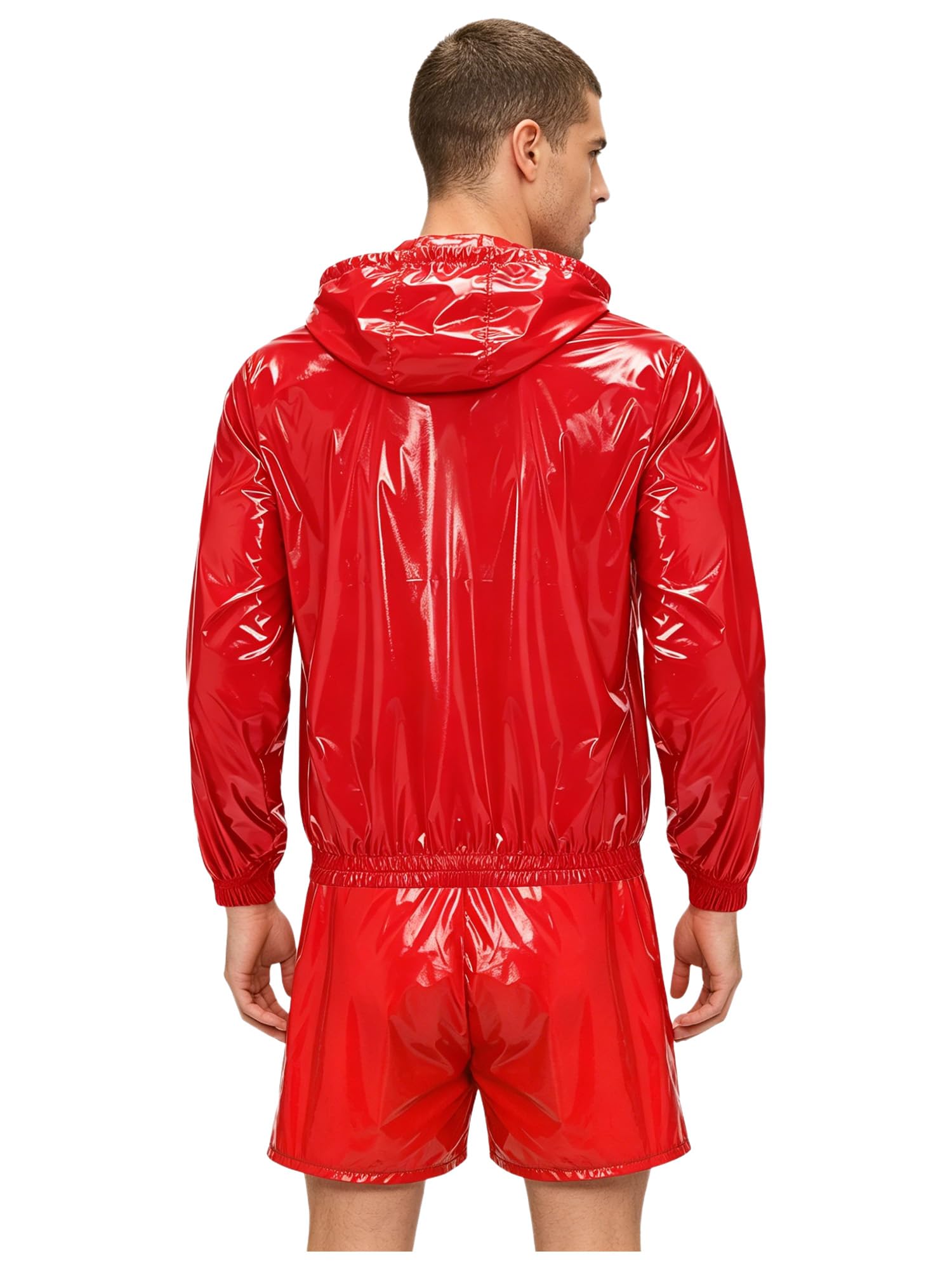 Sywiyi Uomo Set Abbigliamento Sportivo Casual Tuta Allenamento Streetwear Clubwear Attrezzatura La Pioggia Golf Tuta Sportiva Sport
