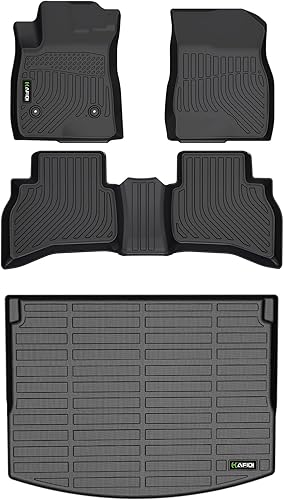 HAFIDI Alfombrillas para todo tipo de clima para Chevy Trailblazer AWD 2021-2024 y forro de carga (solo se ajusta a carga en posición de cubierta