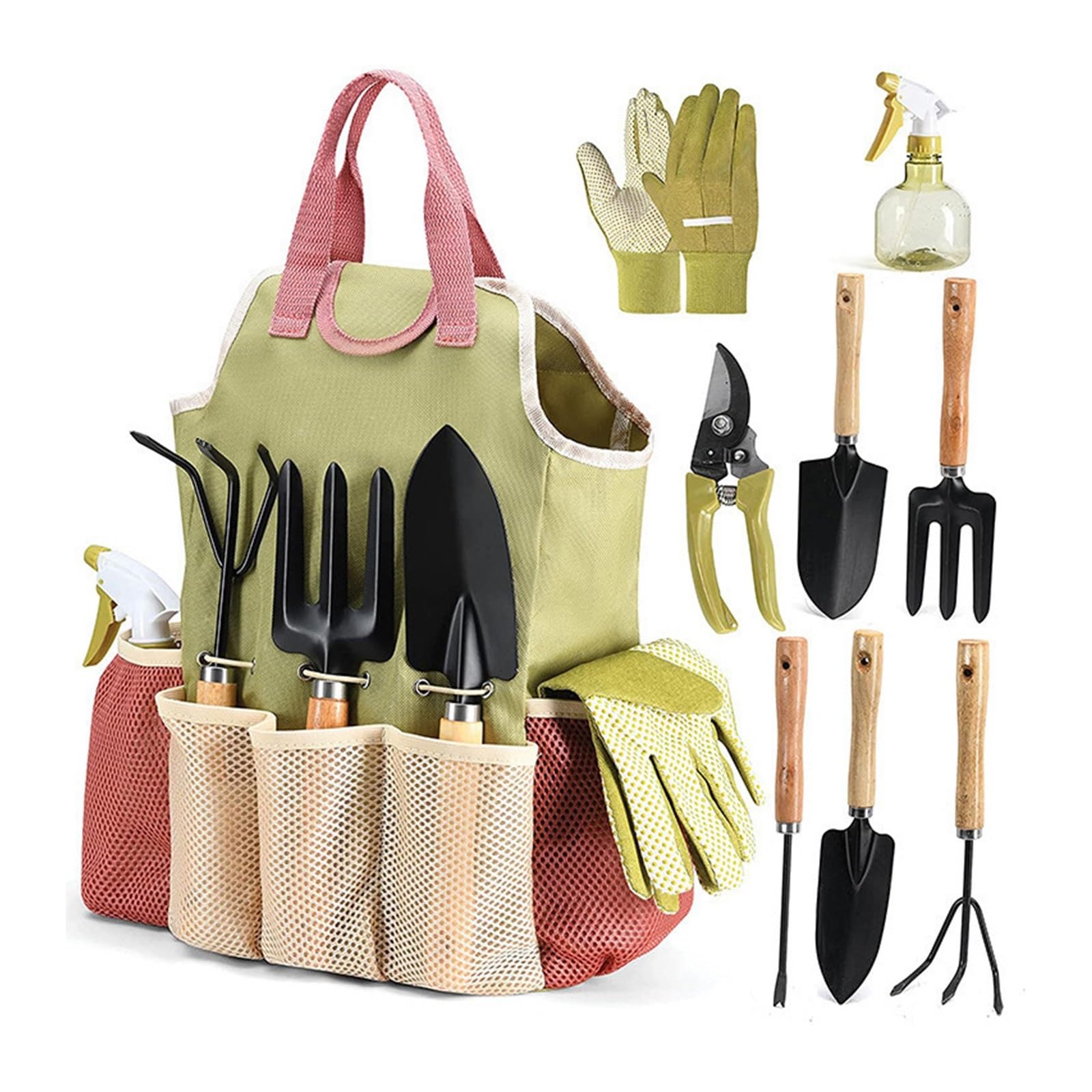 Ensemble d'outils de Plantation Jardin extérieur 9 pièces avec Jardinage