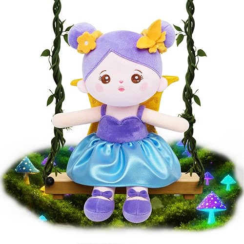 Miniatura 7 de OUOZZZ Juego de regalo de muñeca suave de 13 pulgadas primera muñeca de bebé muñeca de trapo de felpa para dormir juguete para niños y niñas