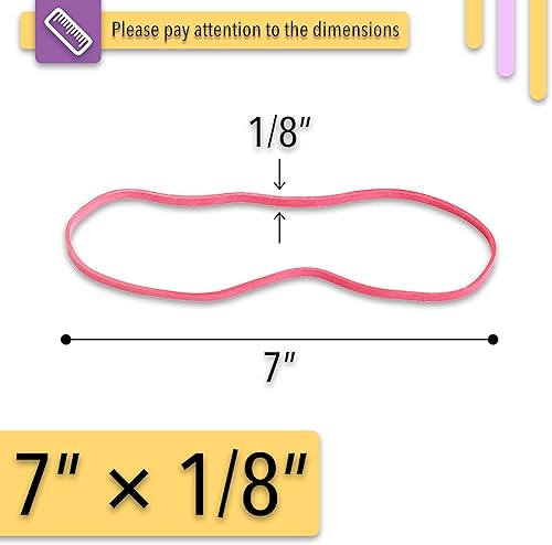 Miniatura 3 de Mr Pen - Bandas de goma grandes 1058oz colores surtidos bandas de goma grandes bandas de goma gigantes bandas elásticas bandas de goma largas bandas