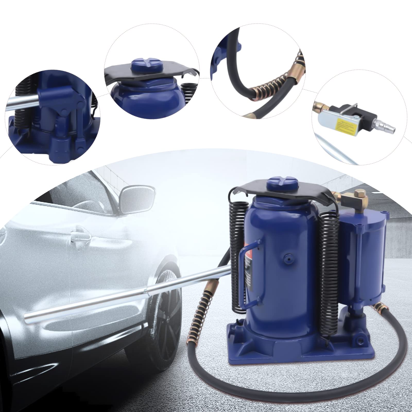 Testa Quick Release Sgancio Rapido Con Terminale Supporto Torcia Universale - Foto 8