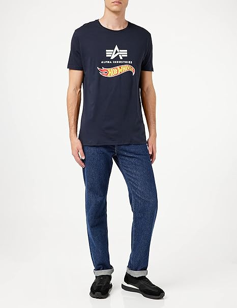 送料込★ALPHA INDUSTRIES★Tシャツ Hot Wheels Flag Tシャツ Hot Wheels - Checkered Triangle Flag - Men's Short Sleeve