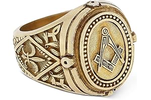 Finest Freemason Signet Ring - Embodiment of Masonic Pride