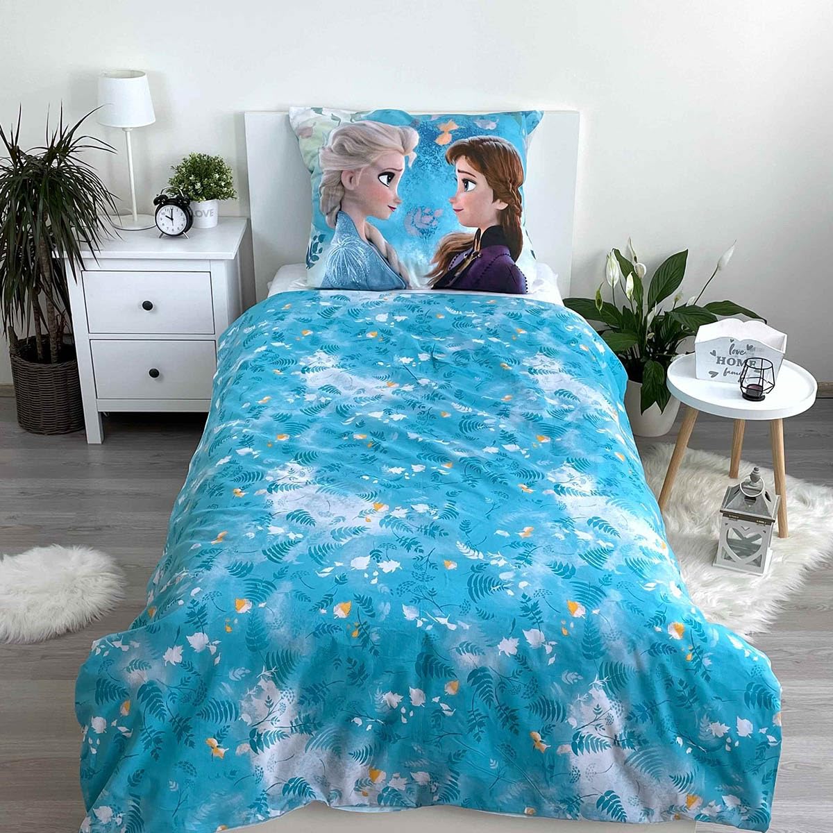 Disney Frozen familly set copripiumino in cotone