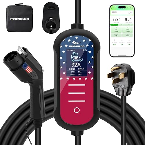 32A Level 2 EV Charger 7.68KW product photo (EV Chargers) — ScooterReviewPro review