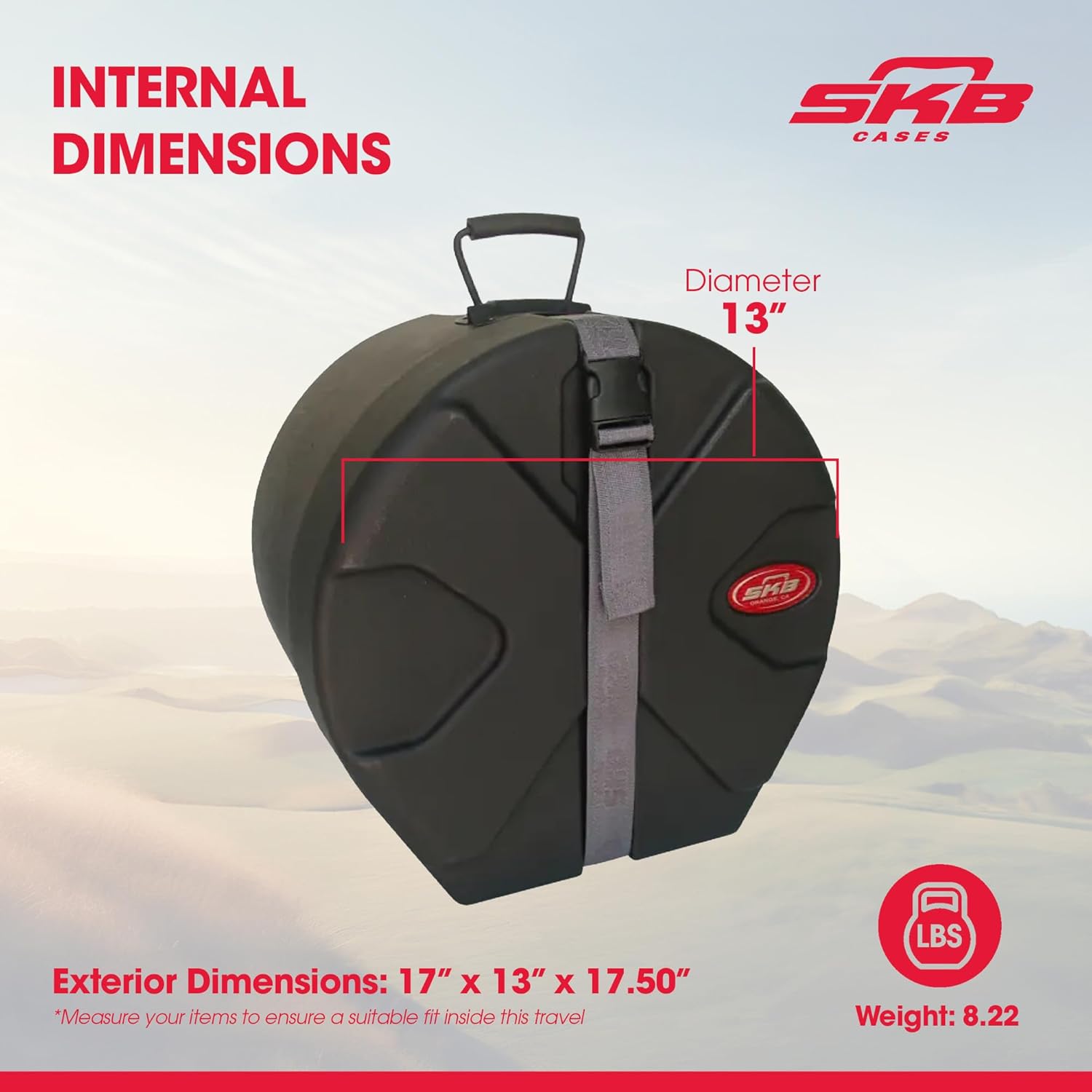 SKB 9 X 13 Tom Case with Padded Interior