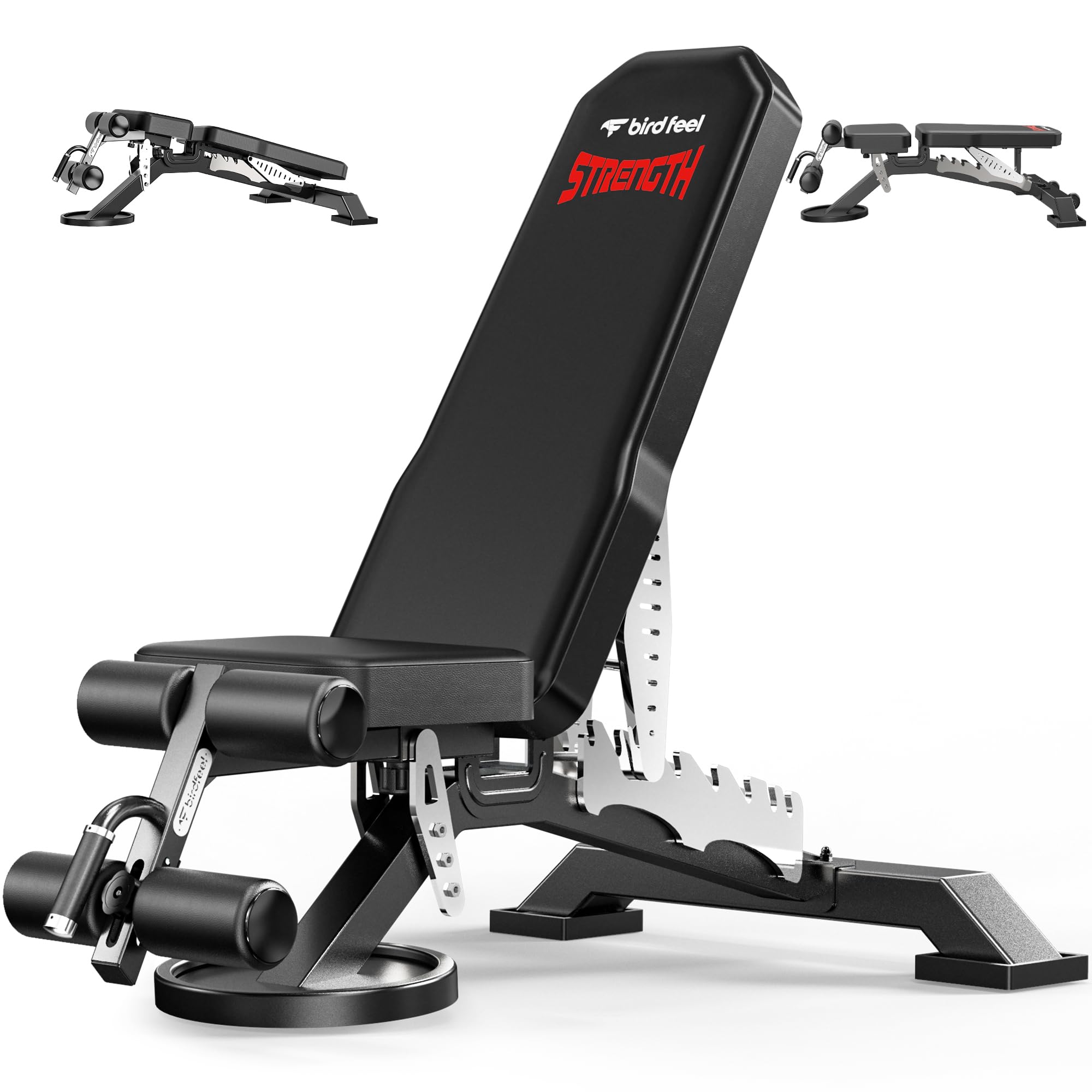 Birdfeel Adjustable Weight Bench 1800LBS