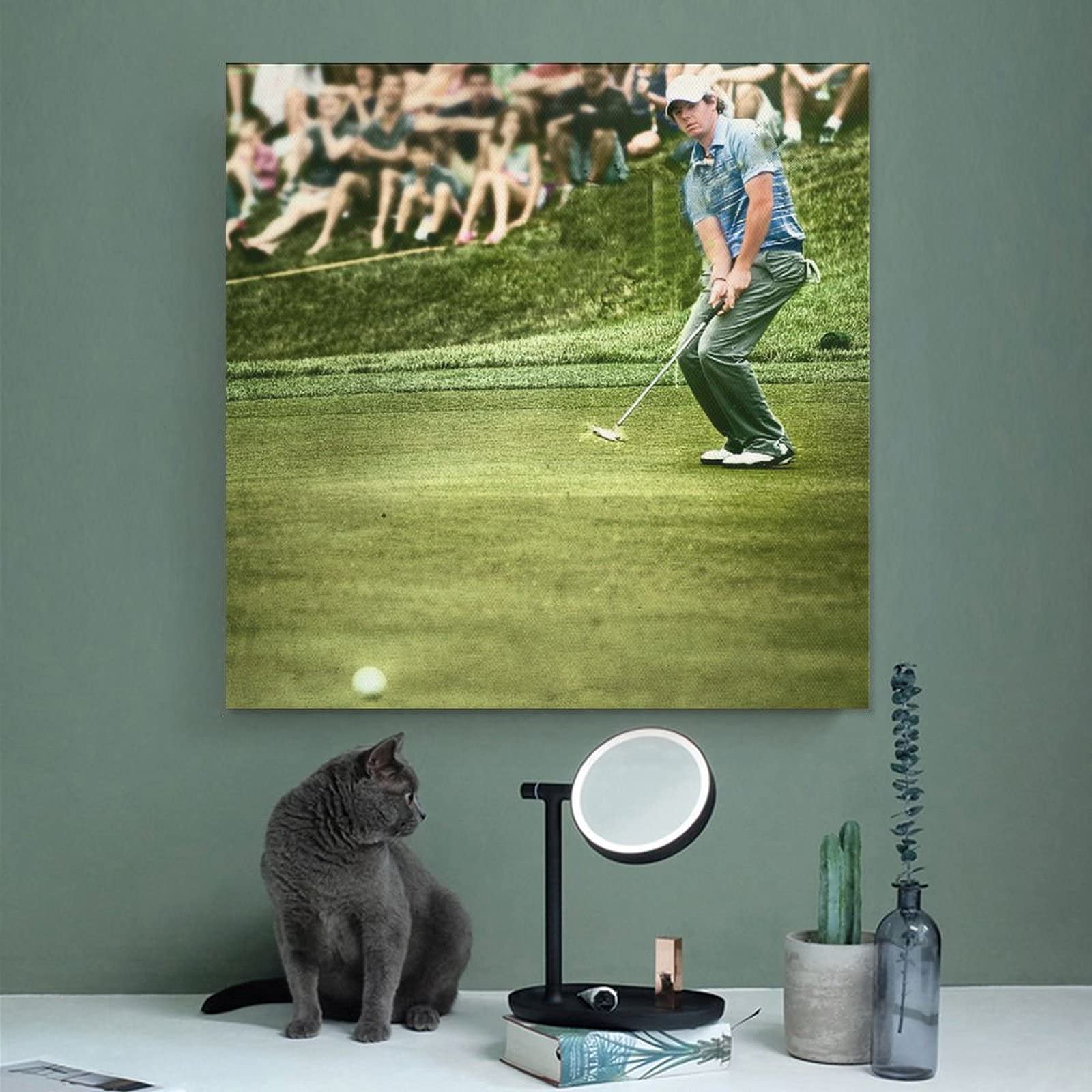 Toile Murale Moderne Sans Cadre Rory McIlroy - Déco Murale 40 X 60 Cm - Pour Salon, Chambre, Bureau - 7