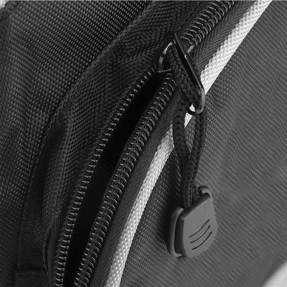 wasserdichte Helmtasche Motorrad - Multifunktional für Outdoor-Aktivitäten, Grau Schwarz
