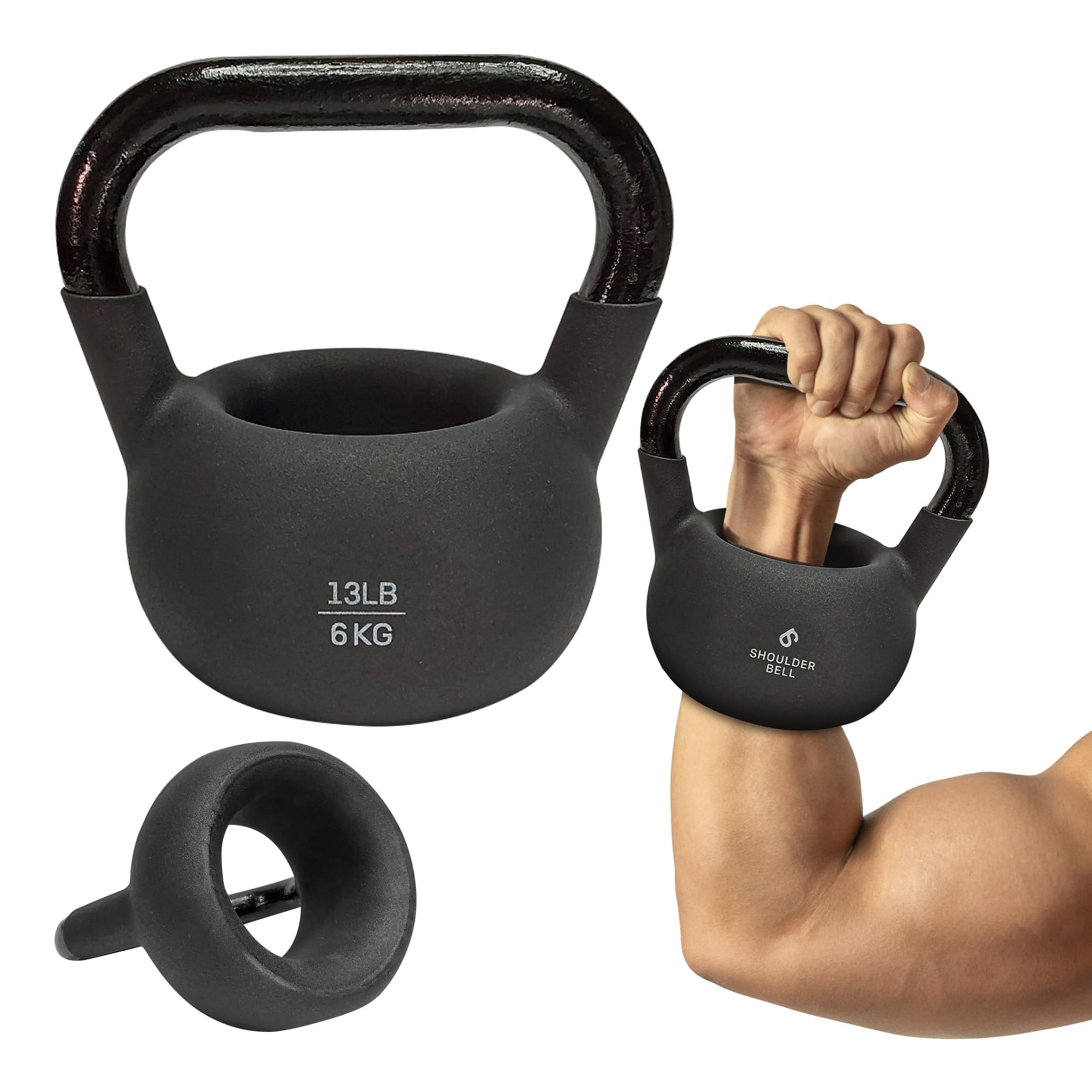 Patented Shoulder Exercise Dumbbells 13Ibs - Precision Shoulder Targeting for Isolating Shoulder Muscles