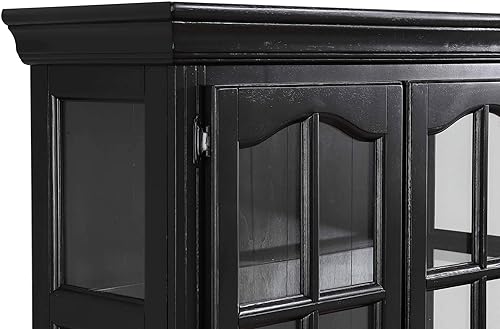 Miniatura 7 de Sunset Trading - Buffet de recuerdo y cabaña iluminada, acabado negrocereza