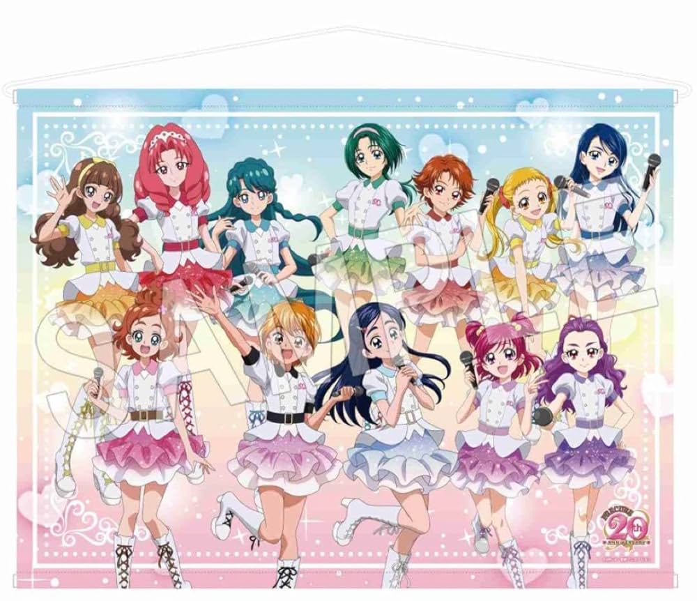 B2タペストリー プリキュア Amazon.co.jp: アイドルプリキュア2ndシーズン ツインラブ B2