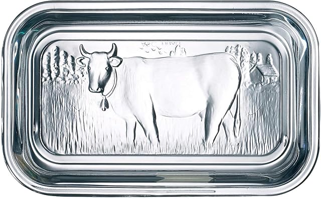 Arcoroc Helper butter dish cow 17cm with lid, 1Piece