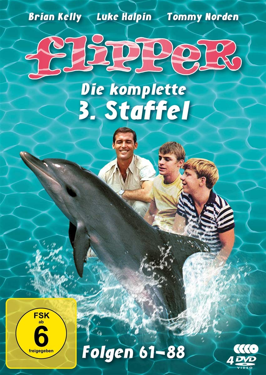 Serie clásica Flipper colección completa de la temporada 3 en DVD original para nostálgicos