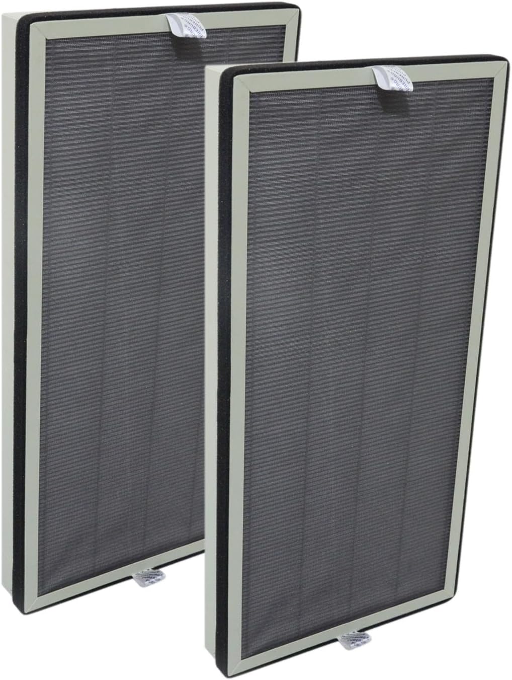 PUREBURG Replacement Filter Set Compatible with Jafnda JF888 Jafanda Air Purifier,1 Set (2 Filters) H13 True HEPA 4-Stage Filtration Activated Carbon 2-IN-1 Air Clean Dust VOCs Odor