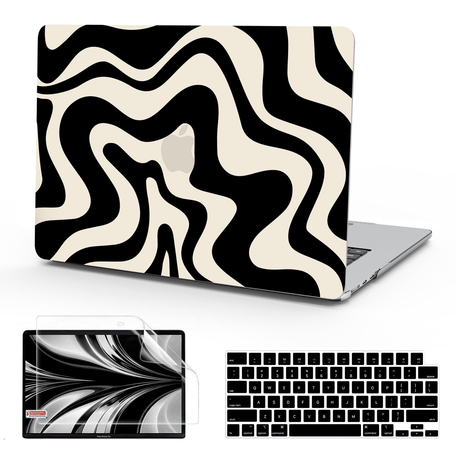 B BELK Compatible with MacBook Air 13 inch Case 2026 2025 2024 2023 2022 M4 M3 M2 A3240 A3113 A2681, Plastic Hard Shell Case for MacBook Air 13.6 inch
