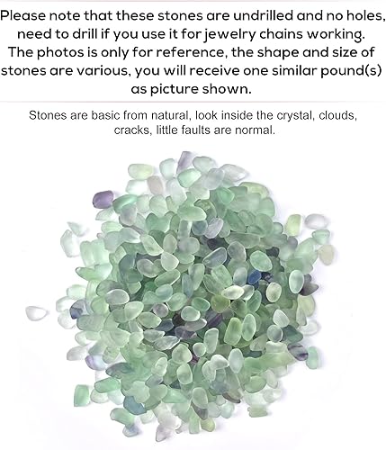 Miniatura 7 de ideayard Chips de cristal de colores mixtos, 0.95 libras, piedra de cuarzo triturado natural de forma irregular, piedras curativas para el hogar y