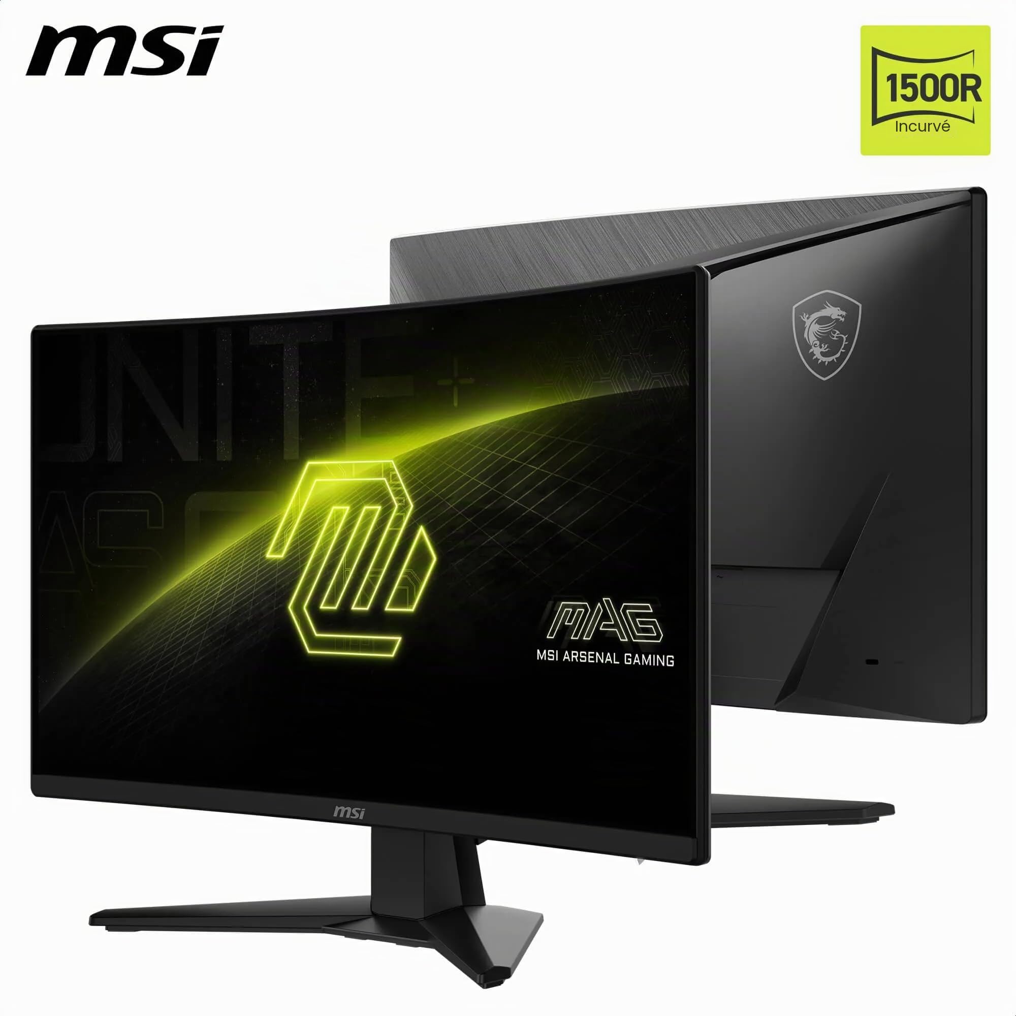 MSI MAG 242CA Écran Gaming incurvé 23.6" FHD