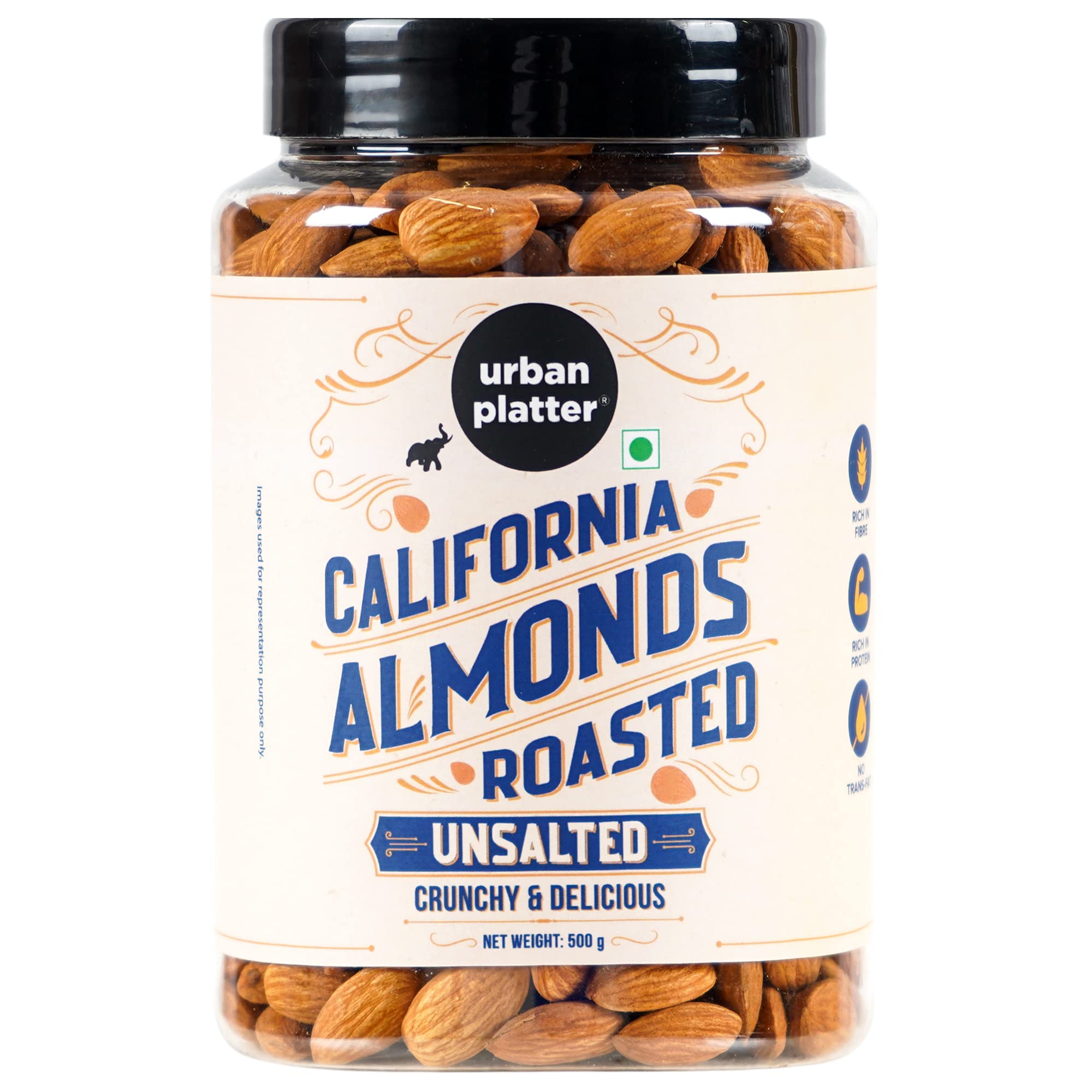 See full amazon price history chart for Urban Platter Roasted Unsalted California Almonds, 500g (Healthy Snack, Perfectly Roasted Almonds, Grade A, Badam) Urban Platter Roasted Unsalted California Almonds, 500g (Healthy Snack, Perfectly Roasted Almonds, Grade A, Badam) (B09QX3HKCK) Amazon Price History, Amazon Price Tracker