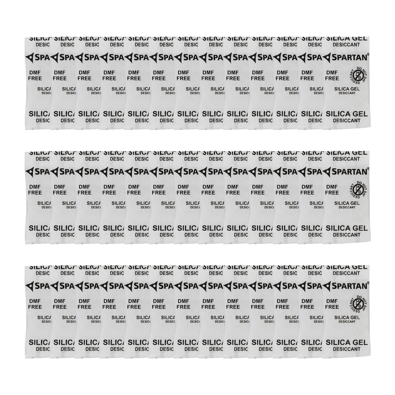 Spartan Silica Gel Desiccant Packets 5 Gram | Moisture Absorber for Storage Electronics Shoes Camera Food Containers & Documents | Anti Moisture Silica Gel | Pack of 80