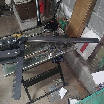 ECOTRIC Tube and Pipe Bender Black Oxide Coating Steel Manual Hand Bender