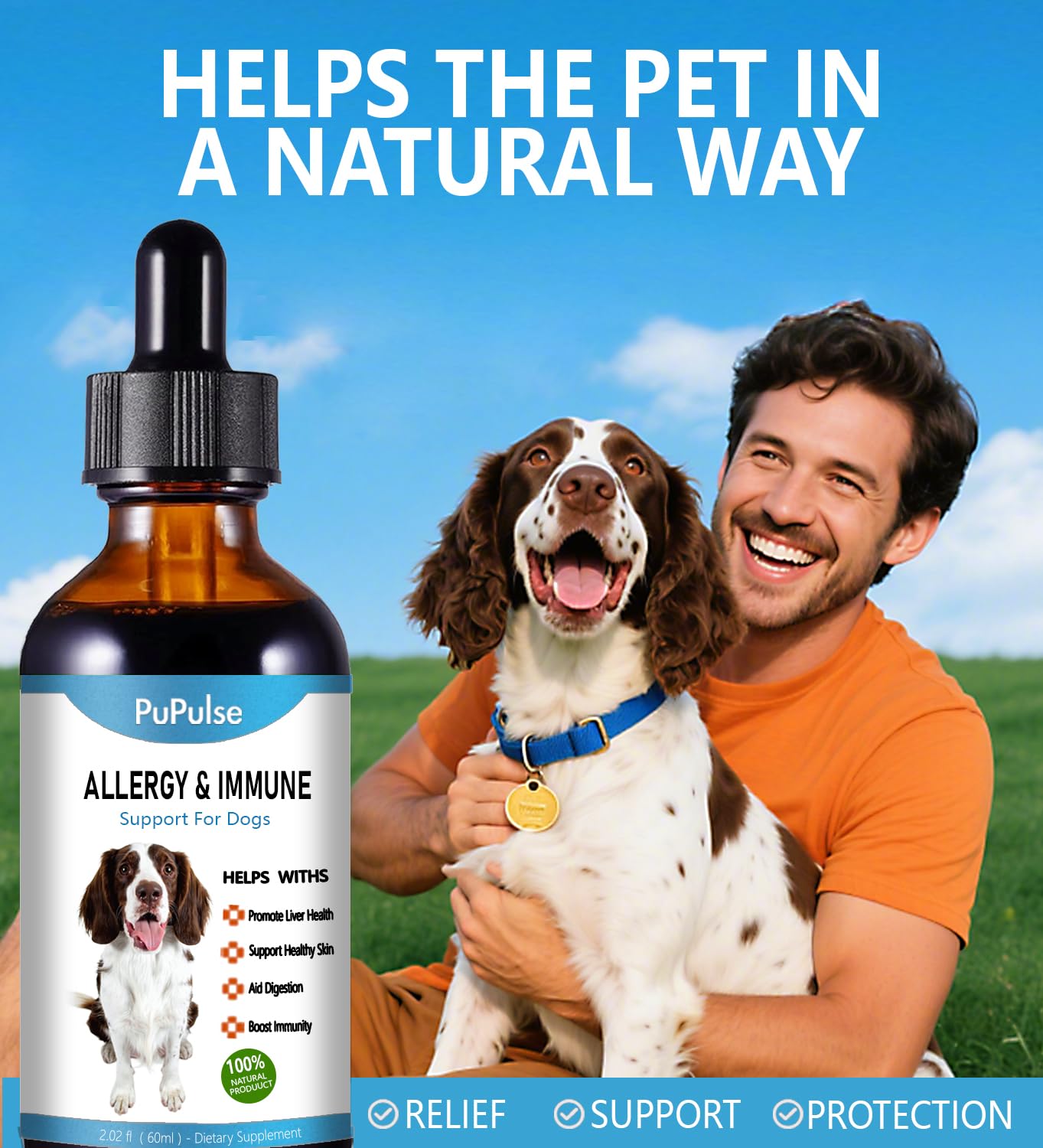 Allergy Relief Drops for Dogs, Allergy and Immune, 2 fl oz — Amazon image 6