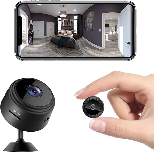 Telecamera Spia 1080P Mini telecamera Nascosta Wifi Interno Videocamera Sorveglianza