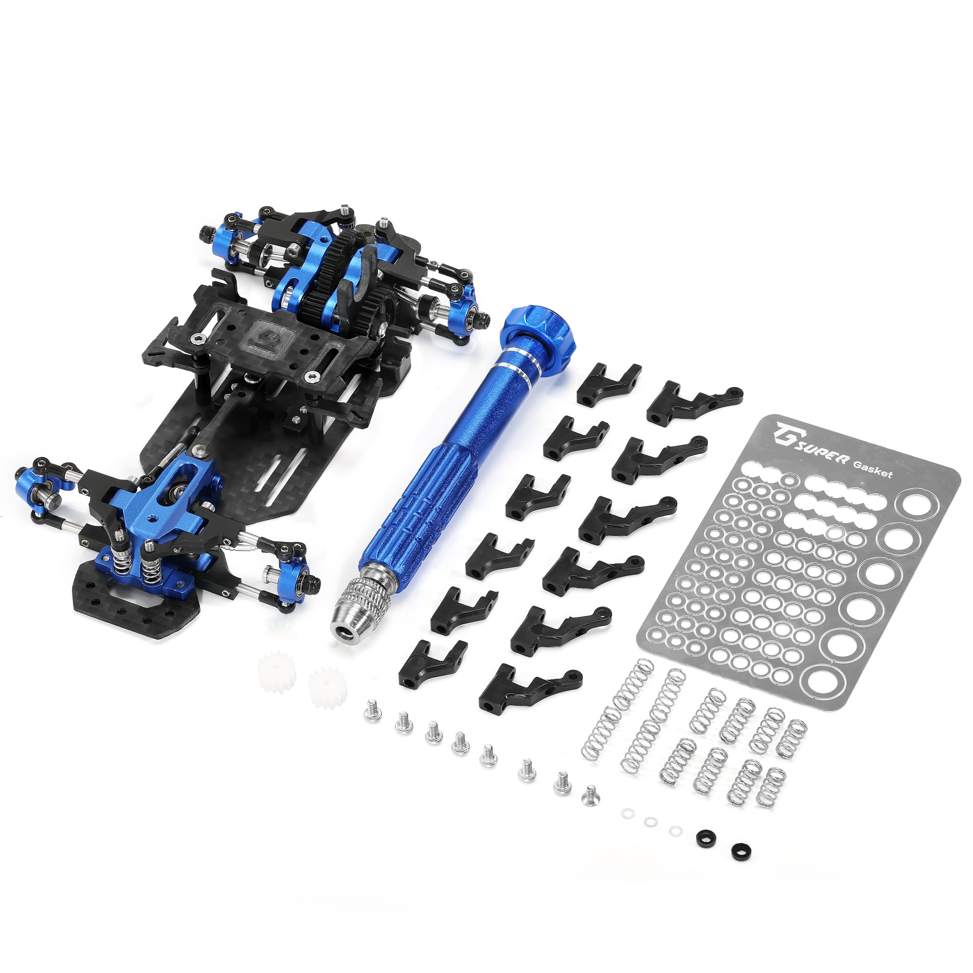 Amazon.com: Abendor RC Car Frame, 1/24 1/28 TG Racing Carbon Fiber