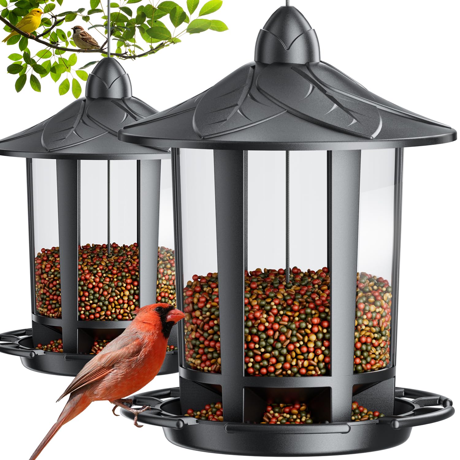Birdream Castle 2-Pack Feeders