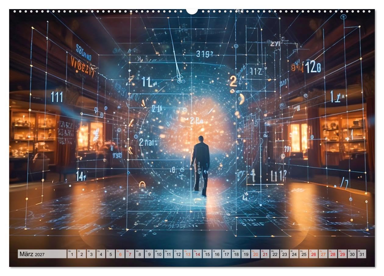 CALVENDO - Universum der Wissenschaften (Wandkalender 2027 DIN A2 quer), Monatskalender: Sie haben ihn gefunden, den einzigartigen Wandschmuck für ihr zu Hause oder ihr Büro.