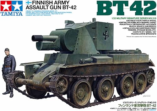 Miniatura 2 de Tamiya Modelos Ejército Finlandés BT-42 Modelo Kit