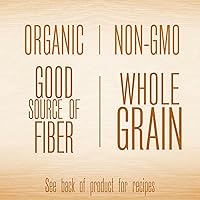 Vista 3 de Harina de avena orgánica Arrowhead Mills, empaque de 16 onzas