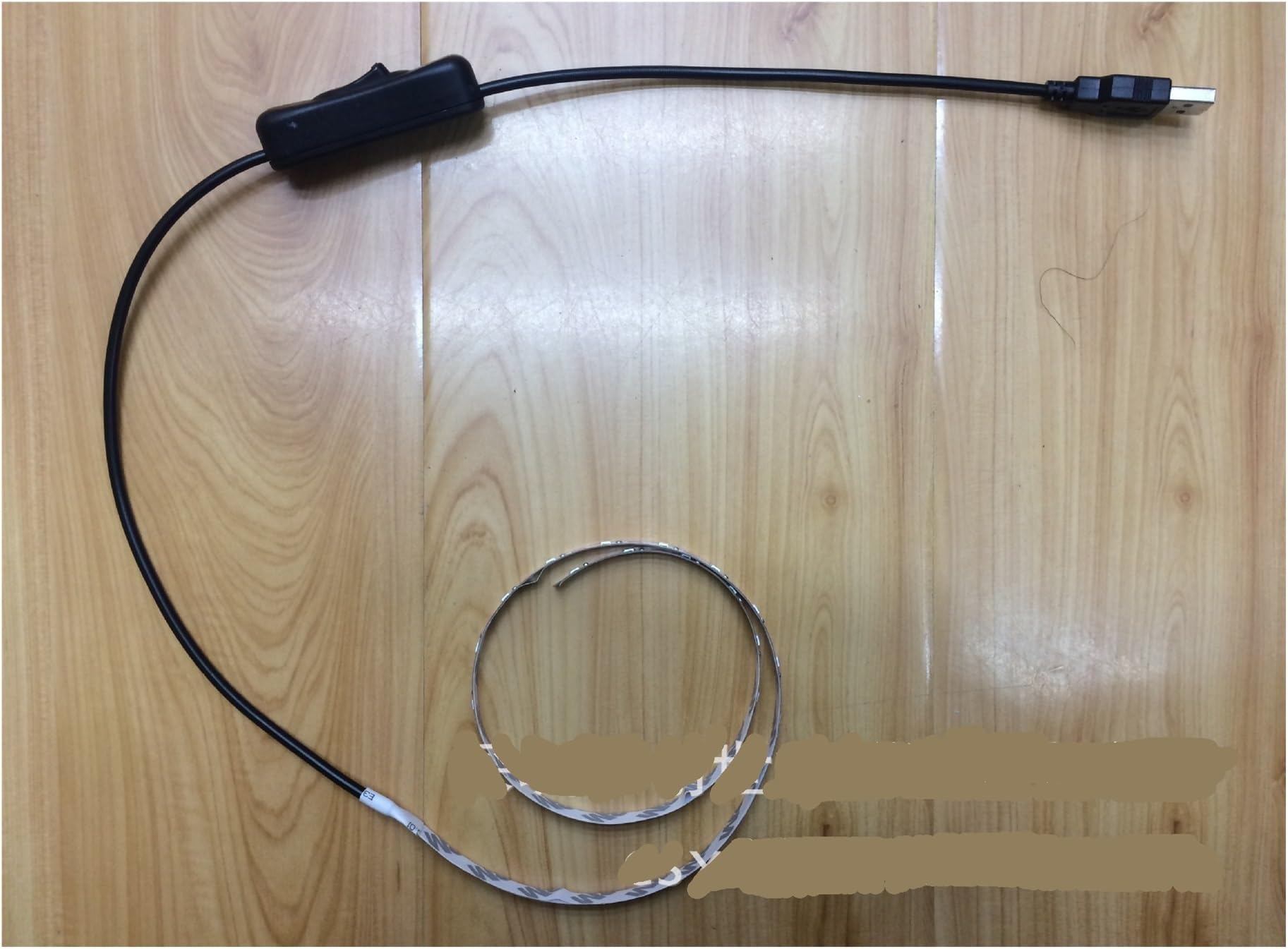 5 Meters USB with Switch Battery Box Light Strip l Studio Teaching ed Waterproof Light Strip Light and Shadow Engraving 6vdiyled Light Strip (Size : USB Switch Wire)
