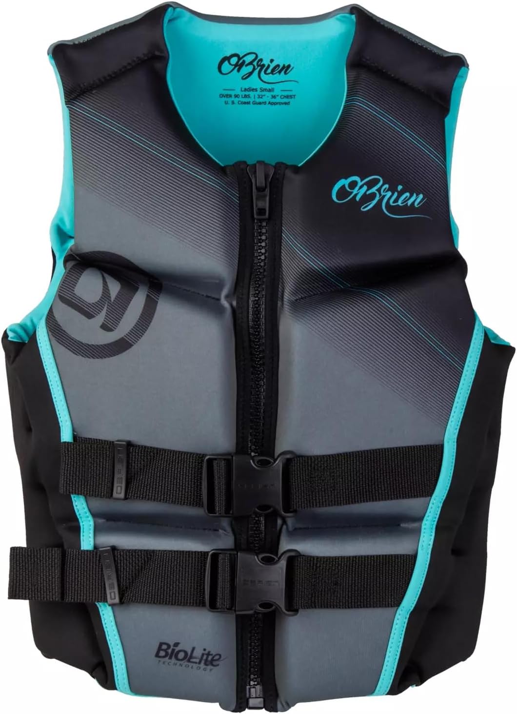 Womens Flex V-Back LTD Life Jacket - US Coast Guard Approved Level 70 Buoyancy - Water Sports Activity Including Boating, Paddle, Skiing, Surfing & Swimming