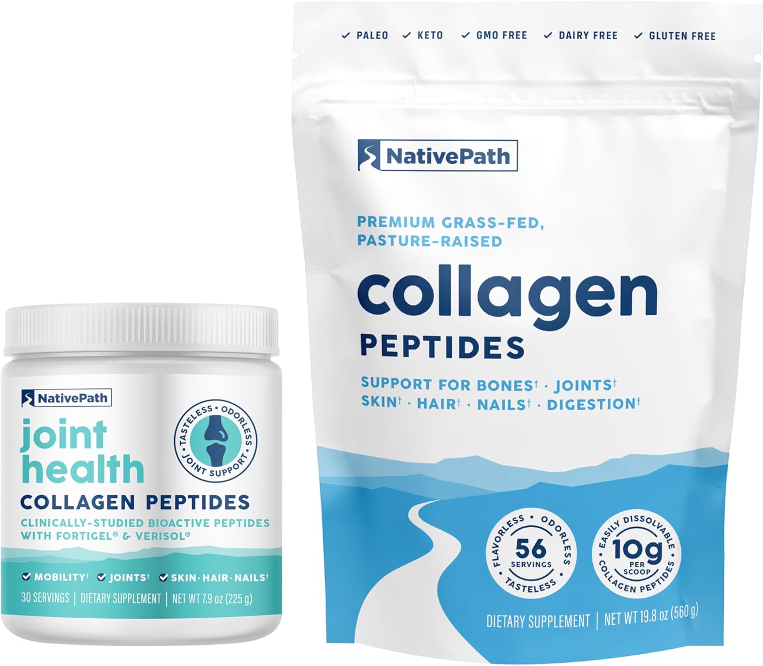 NativePath Joint Health Collagen and Collagen 56 Bundle